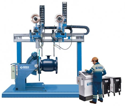 ПКТБА-УСКШ УСТАНОВКИ ДЛЯ СВАРКИ КОЛЬЦЕВЫХ ШВОВ ШАРОВЫХ КРАНОВ DN 15. . . 1400 ММ — фото 2